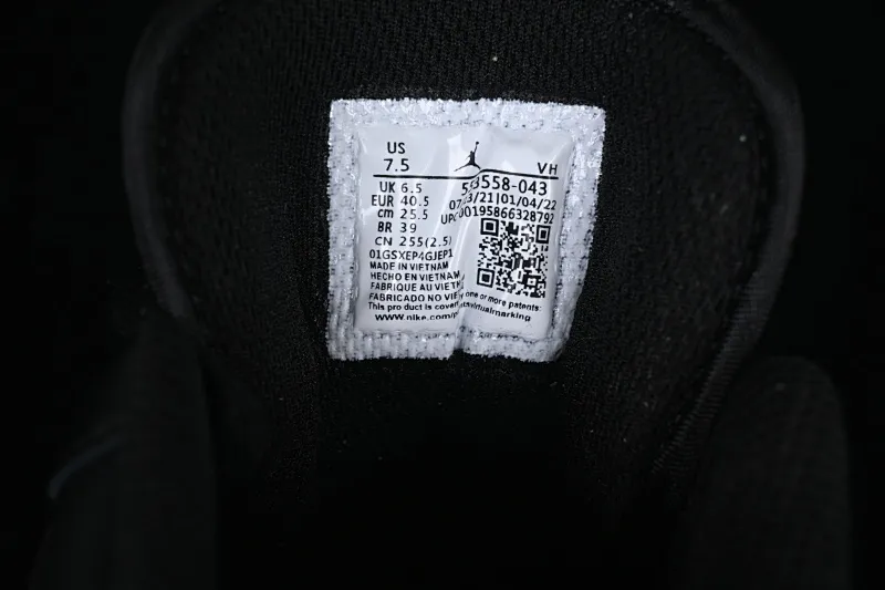 All categories Air Jordan Jordan series basketball shoes Air Jordan 1 Low Air Jordan 1 Low AJ1 Joe 1 black and white low-top retro basketball shoes 553558-043